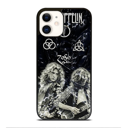 LED ZEPPELIN ROCK BAND iPhone 12 Case Cover