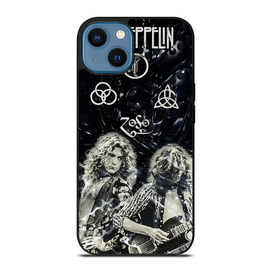 LED ZEPPELIN ROCK BAND iPhone 14 Case Cover