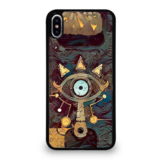 LEGEND OF ZELDA SHEIKAH SLATE ART iPhone XS Max Case Cover