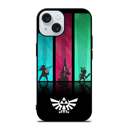 LEGEND OF ZELDA CARTOON iPhone 15 Case Cover