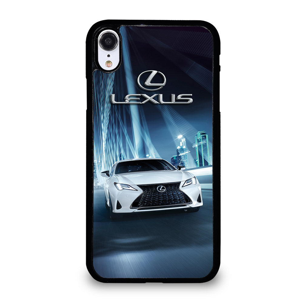 LEXUS WHITE CAR iPhone XR Case Cover