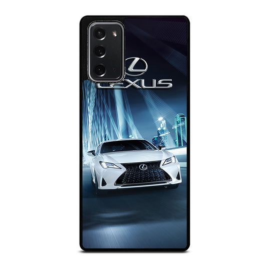 LEXUS WHITE CAR Samsung Galaxy Note 20 Case Cover