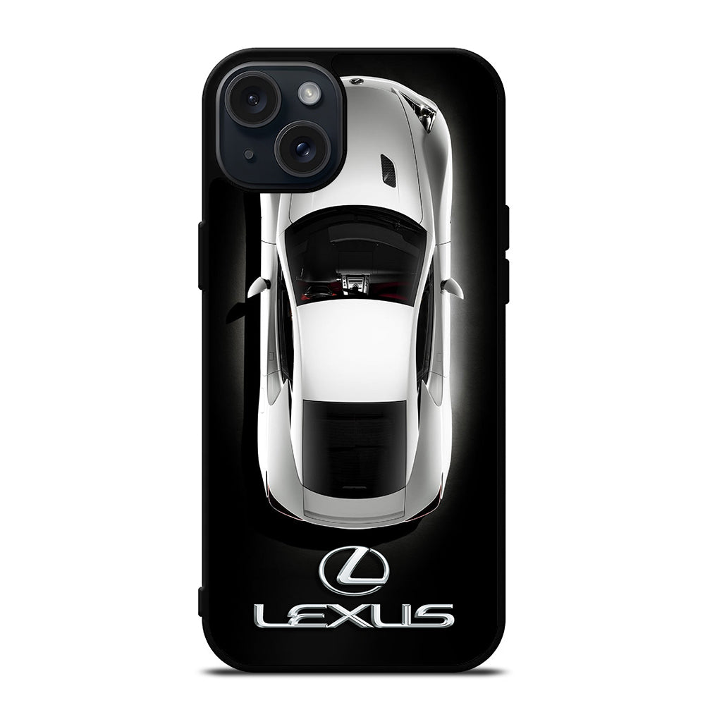 LEXUS WHITE CAR 2 iPhone 15 Plus Case Cover