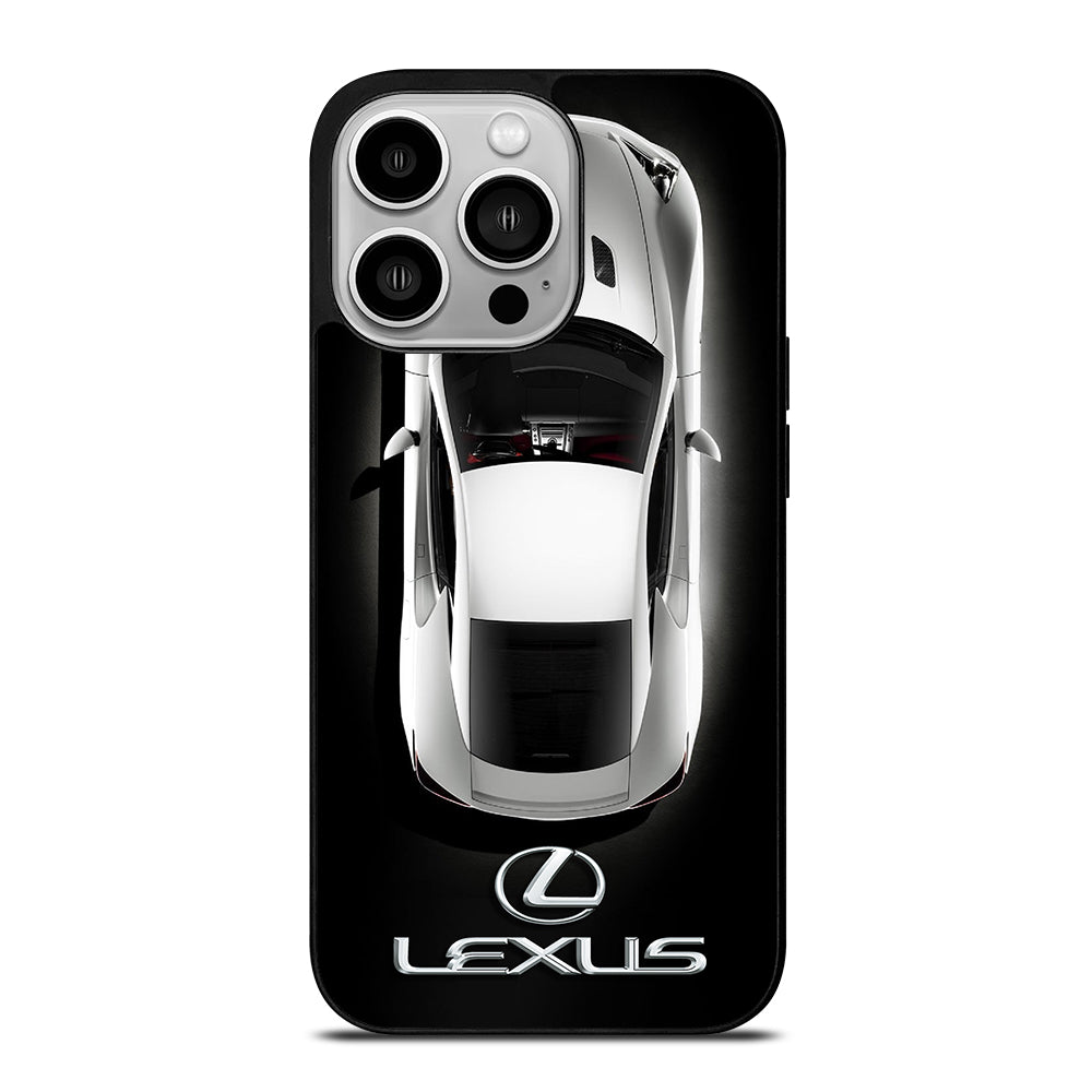 LEXUS WHITE CAR 2 iPhone 14 Pro Case Cover
