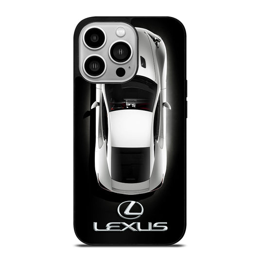 LEXUS WHITE CAR 2 iPhone 14 Pro Case Cover