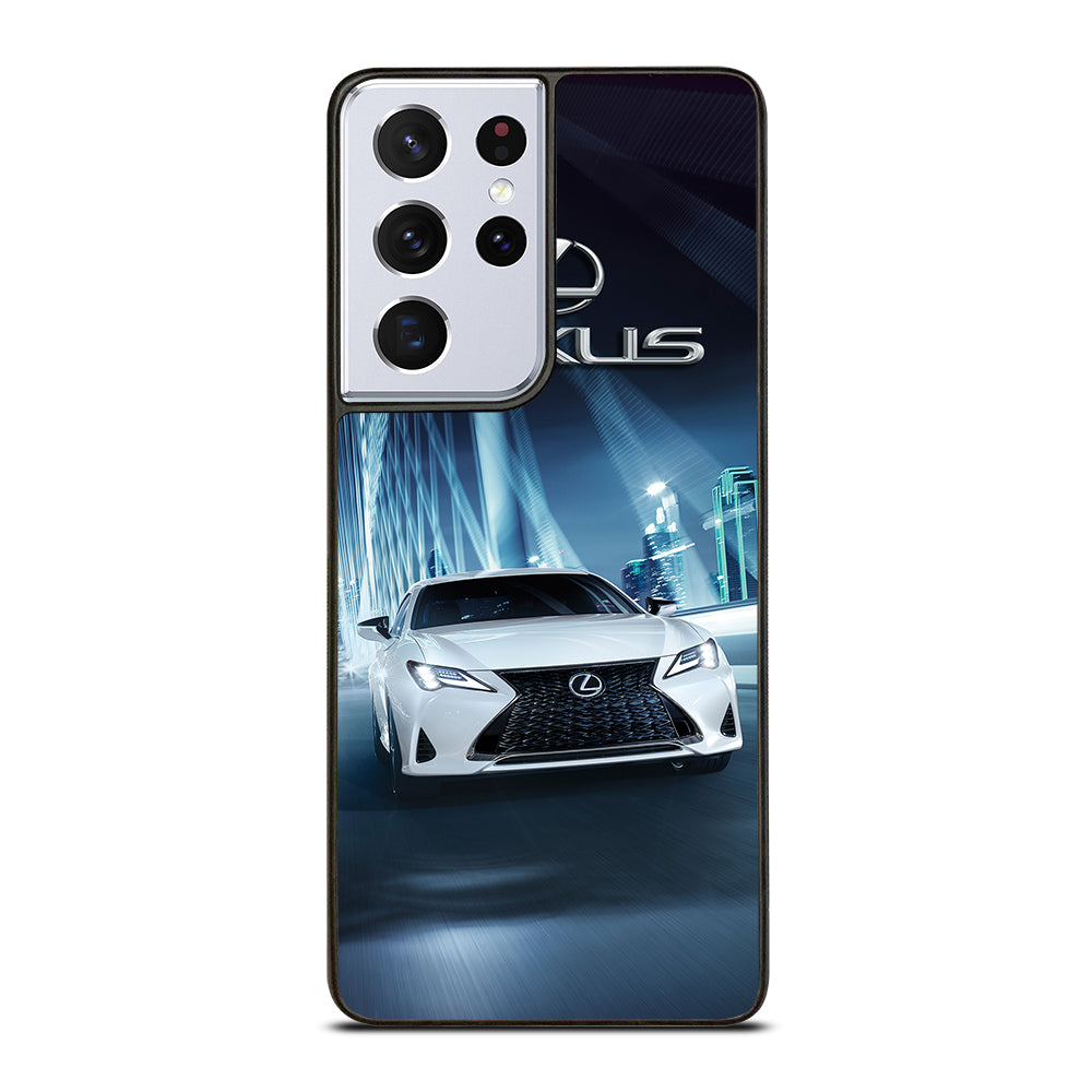 LEXUS WHITE CAR Samsung Galaxy S21 Ultra Case Cover