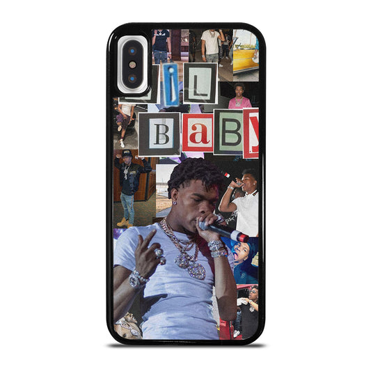 LIL BABY RAPPER COLLAGE iPhone X / XS Case Cover