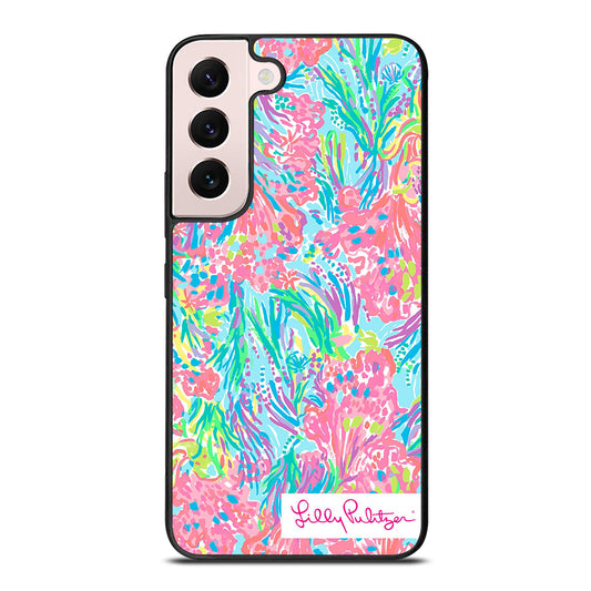 LILLY PULITZER PALM BEACH CORAL Samsung Galaxy S22 Plus Case Cover