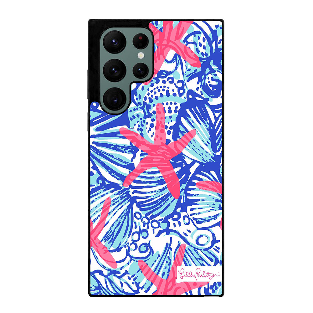 LILLY PULITZER SHE SHE SHELL Samsung Galaxy S22 Ultra Case Cover