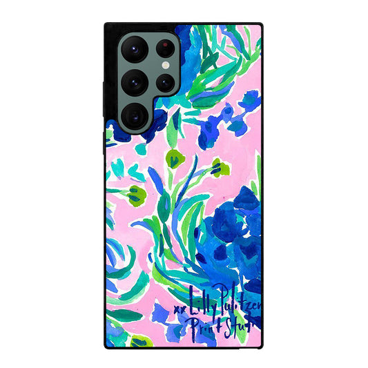 LILLY PULITZER SWEET PEA Samsung Galaxy S22 Ultra Case Cover
