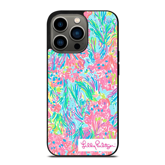 LILLY PULITZER PALM BEACH CORAL iPhone 13 Pro Case Cover