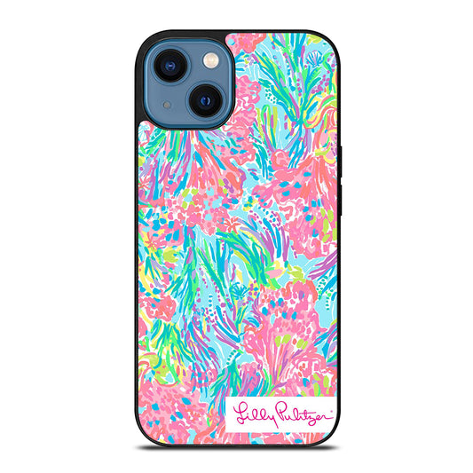 LILLY PULITZER PALM BEACH CORAL iPhone 14 Case Cover