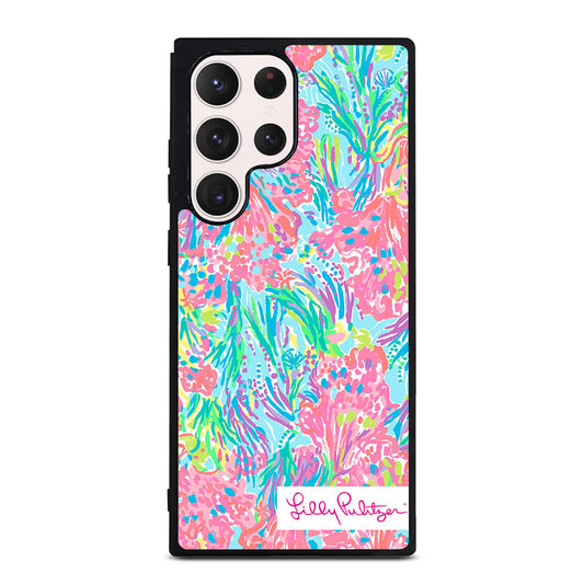 LILLY PULITZER PALM BEACH CORAL Samsung Galaxy S23 Ultra Case Cover