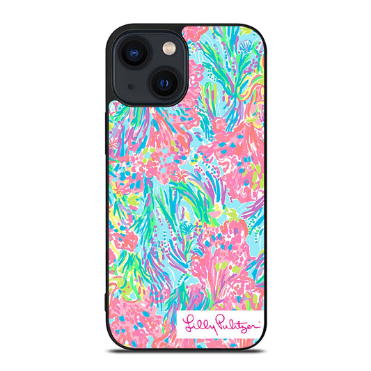 LILLY PULITZER PALM BEACH CORAL iPhone 14 Plus Case Cover