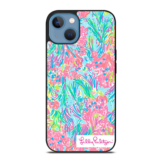 LILLY PULITZER PALM BEACH CORAL iPhone 13 Case Cover