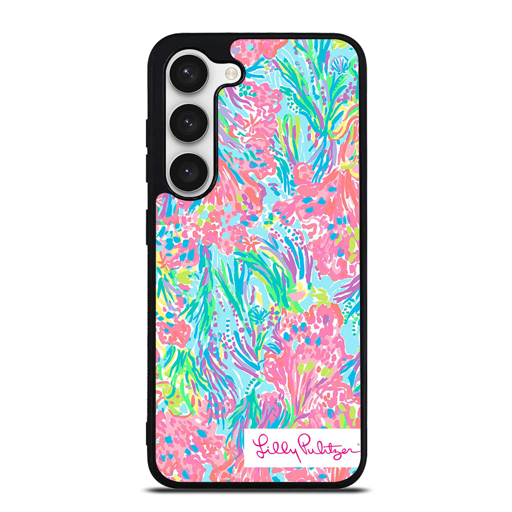 LILLY PULITZER PALM BEACH CORAL Samsung Galaxy S23 Case Cover