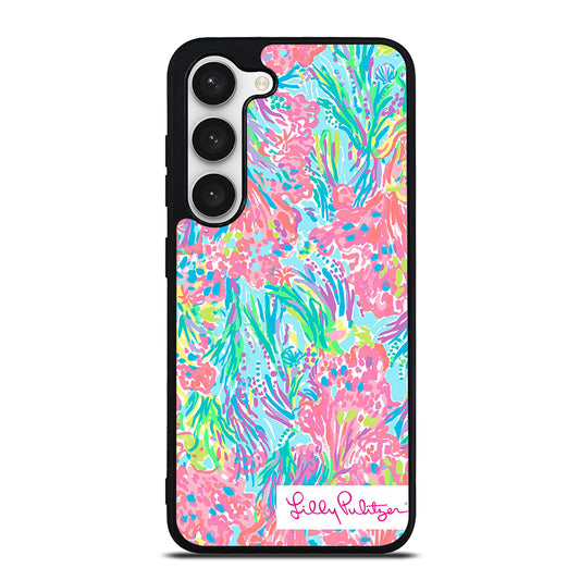 LILLY PULITZER PALM BEACH CORAL Samsung Galaxy S23 Case Cover