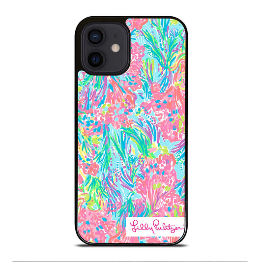 LILLY PULITZER PALM BEACH CORAL iPhone 12 Mini Case Cover