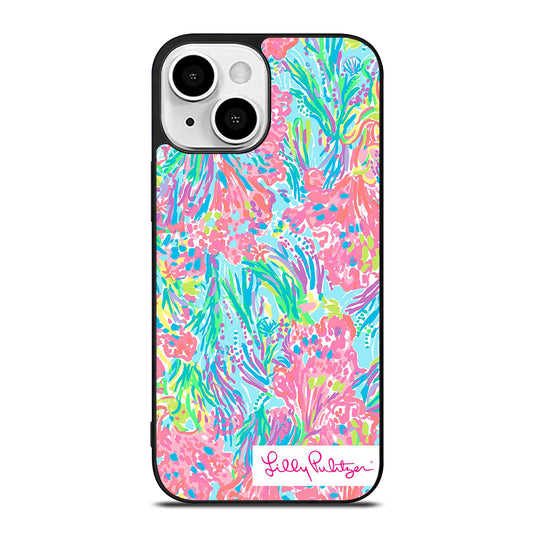 LILLY PULITZER PALM BEACH CORAL iPhone 13 Mini Case Cover