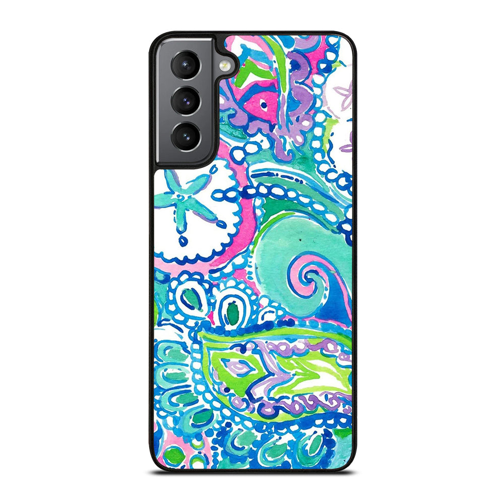 LILLY PULITZER PATTERN Samsung Galaxy S21 Plus Case Cover