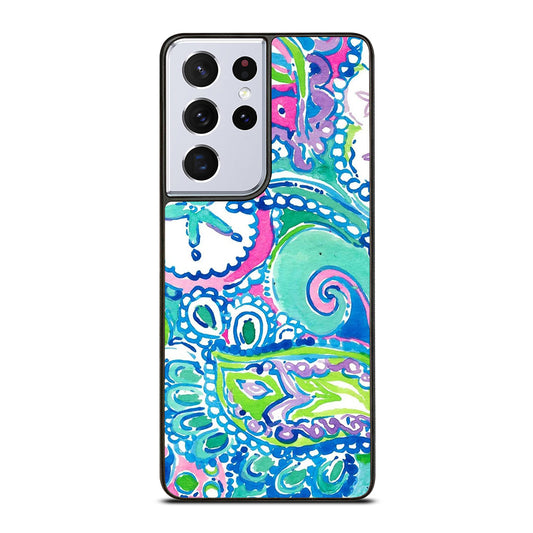 LILLY PULITZER PATTERN Samsung Galaxy S21 Ultra Case Cover