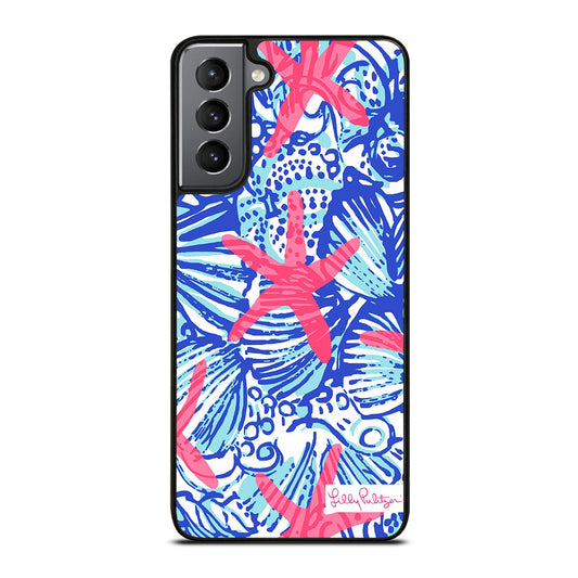 LILLY PULITZER SHE SHE SHELL Samsung Galaxy S21 Plus Case Cover