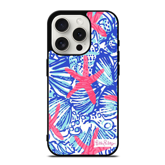 LILLY PULITZER SHE SHE SHELL iPhone 15 Pro Case Cover