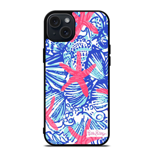 LILLY PULITZER SHE SHE SHELL iPhone 15 Plus Case Cover