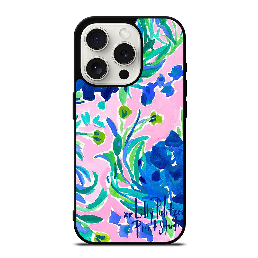 LILLY PULITZER SWEET PEA iPhone 15 Pro Case Cover