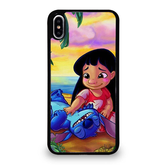 LILO AND STITCH ART iPhone XS Max Case Cover