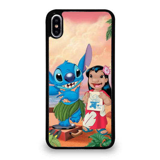 LILO AND STITCH CARTOON iPhone XS Max Case Cover