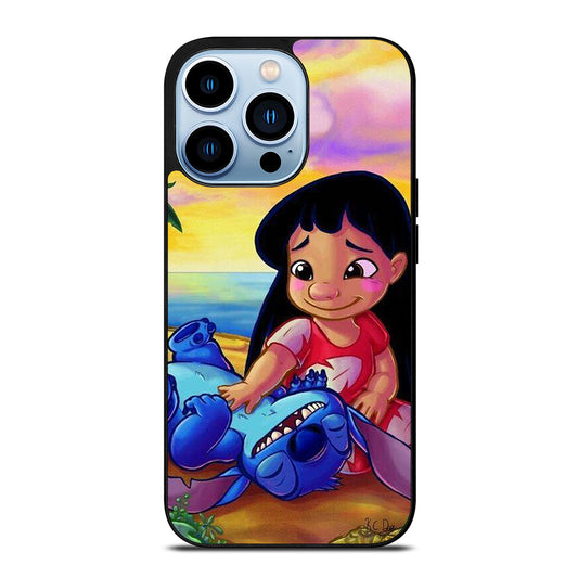 LILO AND STITCH ART iPhone 13 Pro Max Case Cover