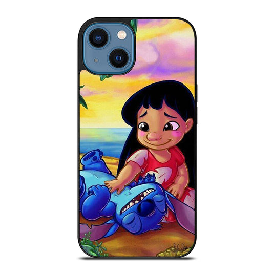 LILO AND STITCH ART iPhone 14 Case Cover