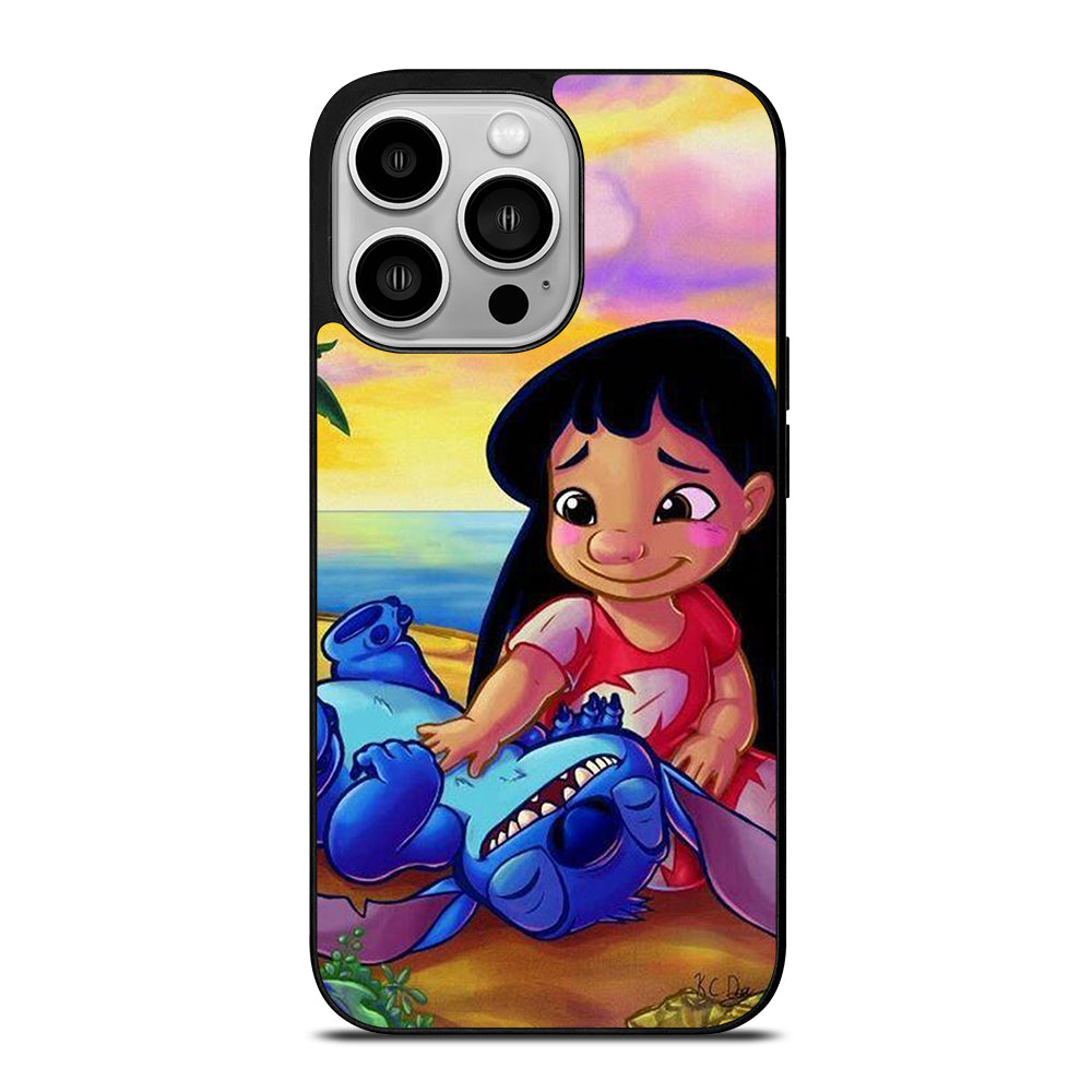 LILO AND STITCH ART iPhone 14 Pro Case Cover