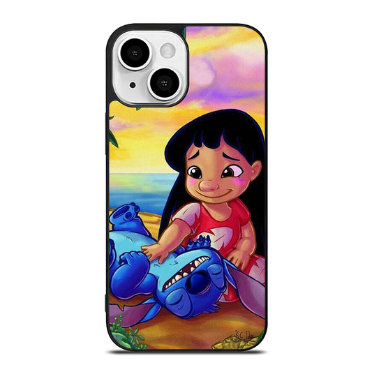 LILO AND STITCH ART iPhone 13 Mini Case Cover