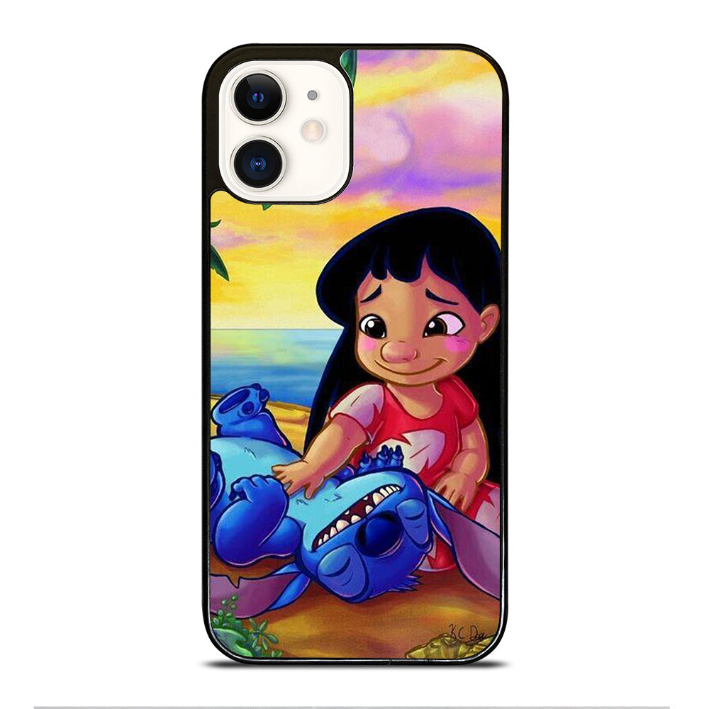LILO AND STITCH ART iPhone 12 Case Cover