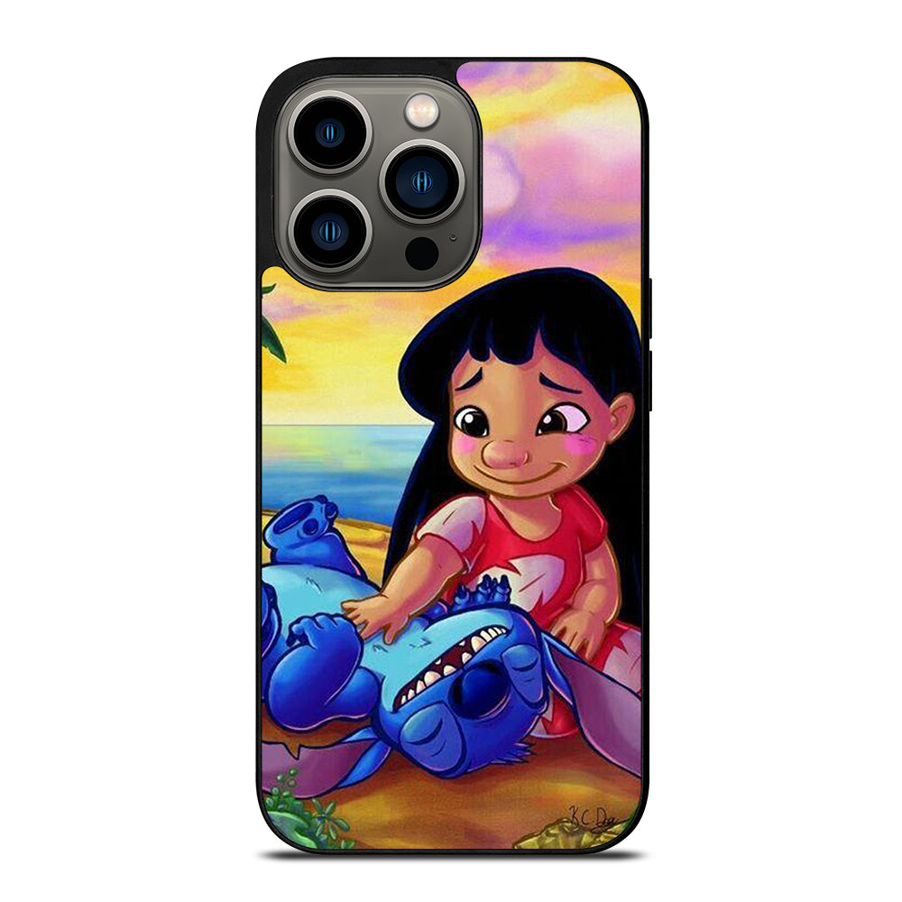 LILO AND STITCH ART iPhone 13 Pro Case Cover