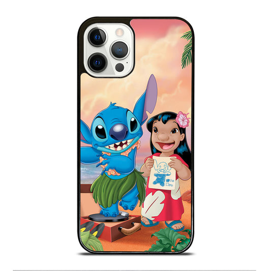 LILO AND STITCH CARTOON iPhone 12 Pro Case Cover