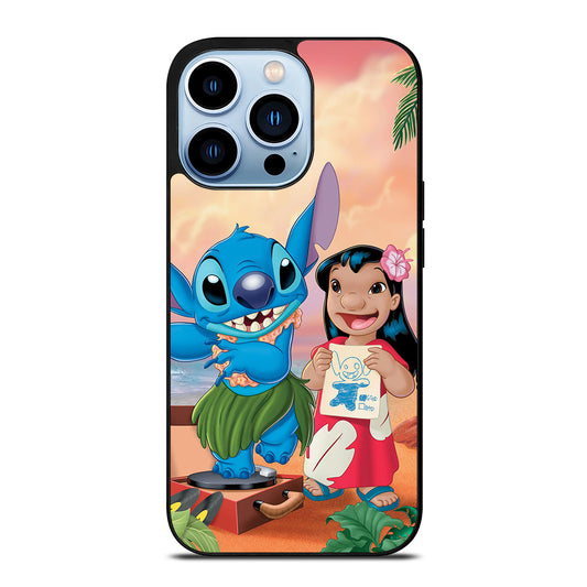 LILO AND STITCH CARTOON iPhone 13 Pro Max Case Cover