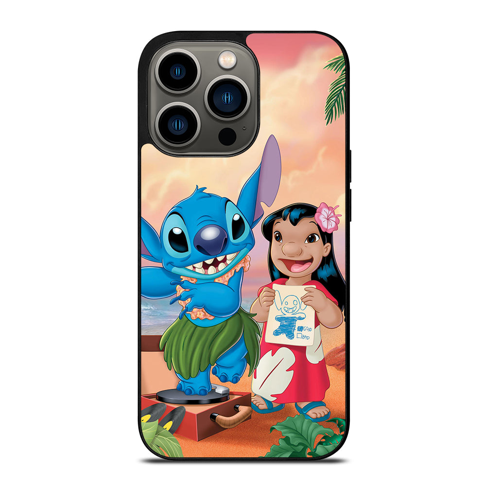 LILO AND STITCH CARTOON iPhone 13 Pro Case Cover