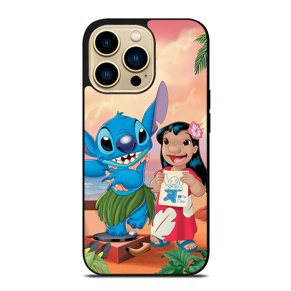 LILO AND STITCH CARTOON iPhone 14 Pro Max Case Cover
