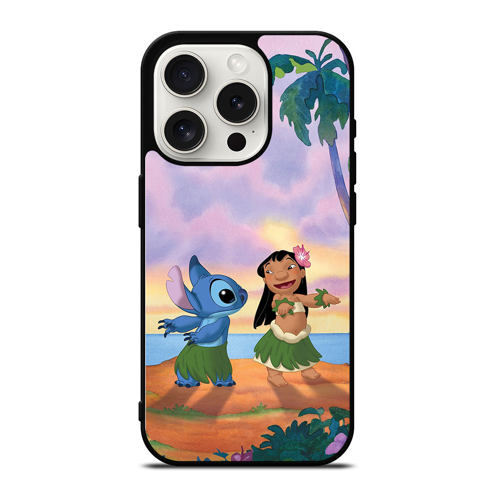LILO AND STITCH DANCE iPhone 15 Pro Case Cover