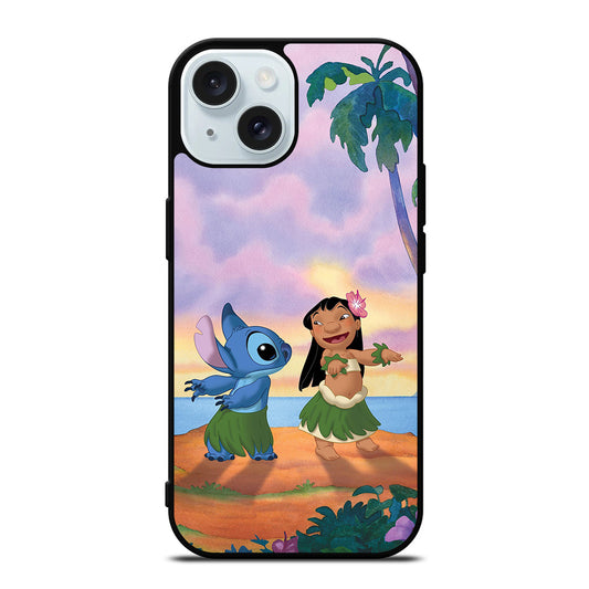 LILO AND STITCH DANCE iPhone 15 Case Cover
