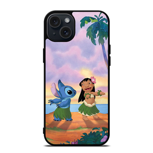 LILO AND STITCH DANCE iPhone 15 Plus Case Cover