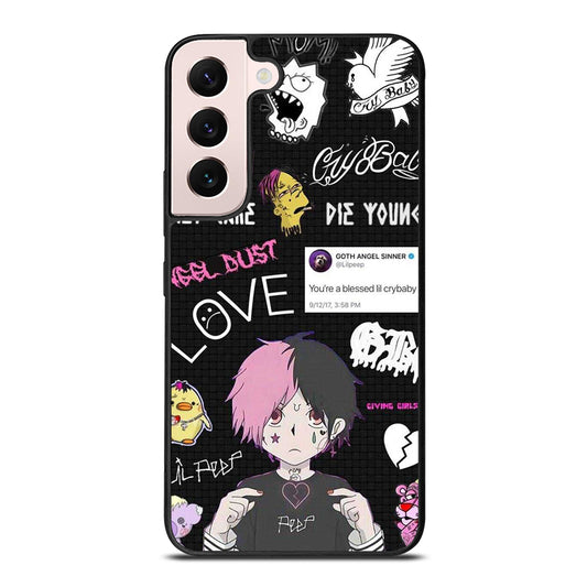 LIL PEEP RAPPER CARTOON Samsung Galaxy S22 Plus Case Cover