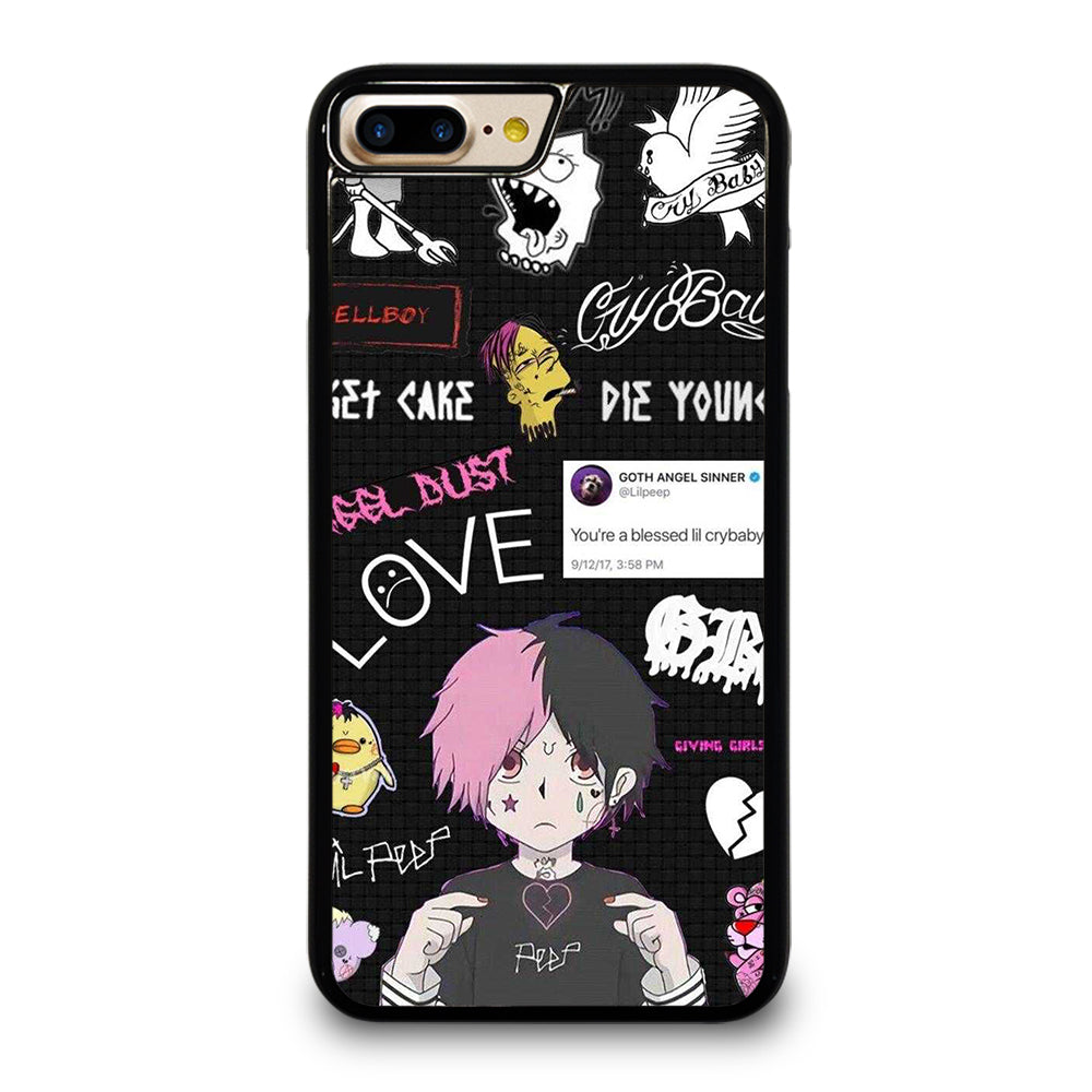 LIL PEEP RAPPER CARTOON iPhone 7 / 8 Plus Case Cover