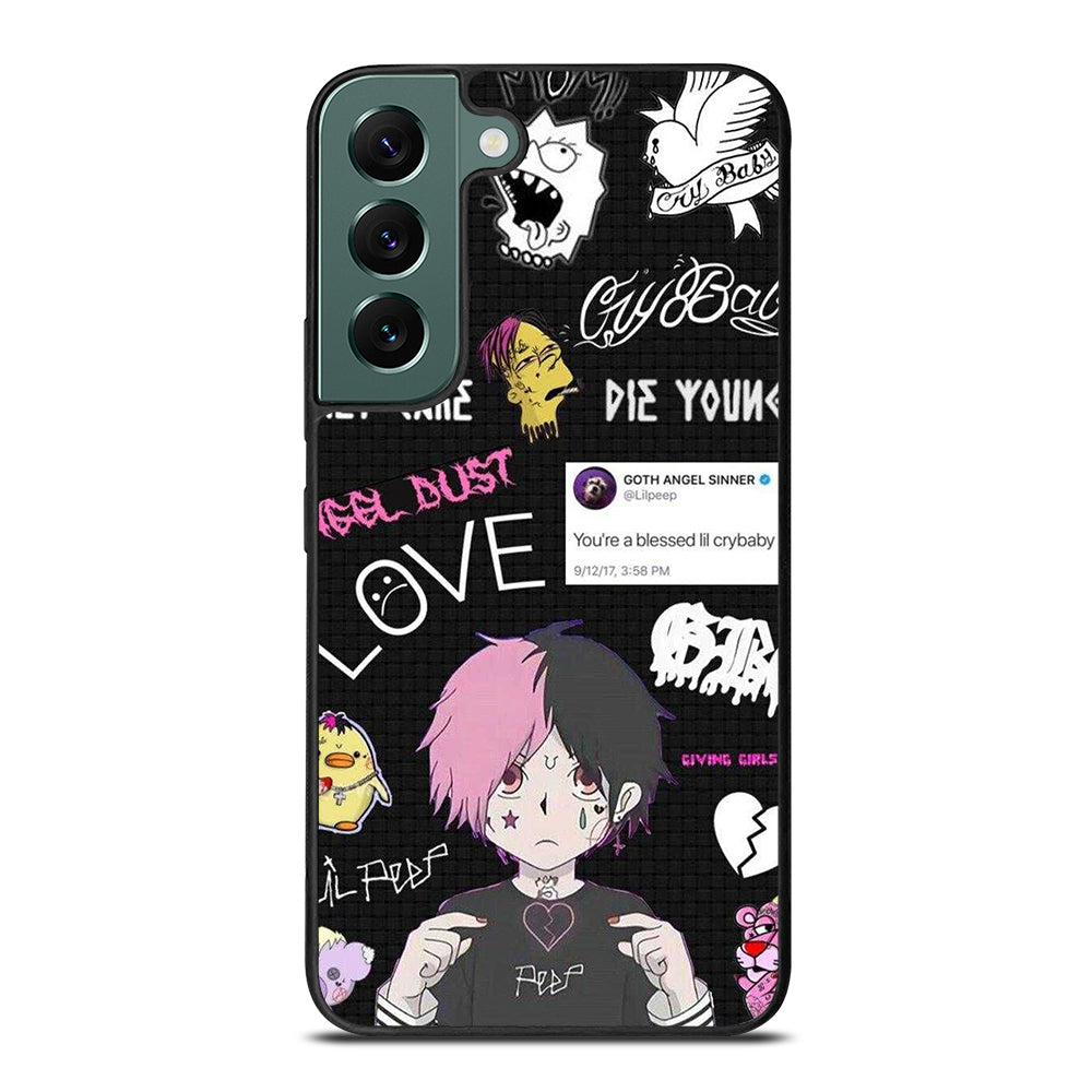 LIL PEEP RAPPER CARTOON Samsung Galaxy S22 Case Cover