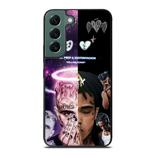 LIL PEEP X JUICE WRLD XXTENTACION RAPPER Samsung Galaxy S22 Case Cover