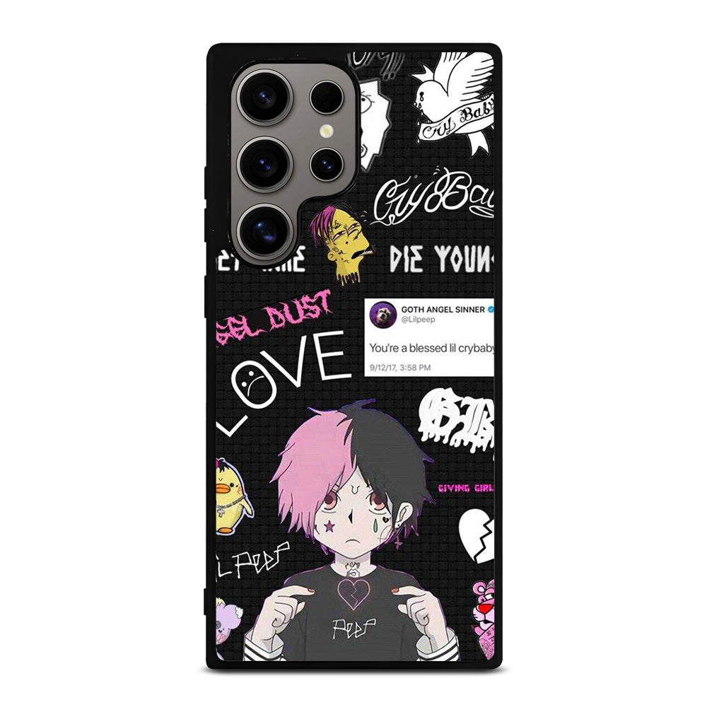 LIL PEEP RAPPER CARTOON Samsung Galaxy S24 Ultra Case Cover
