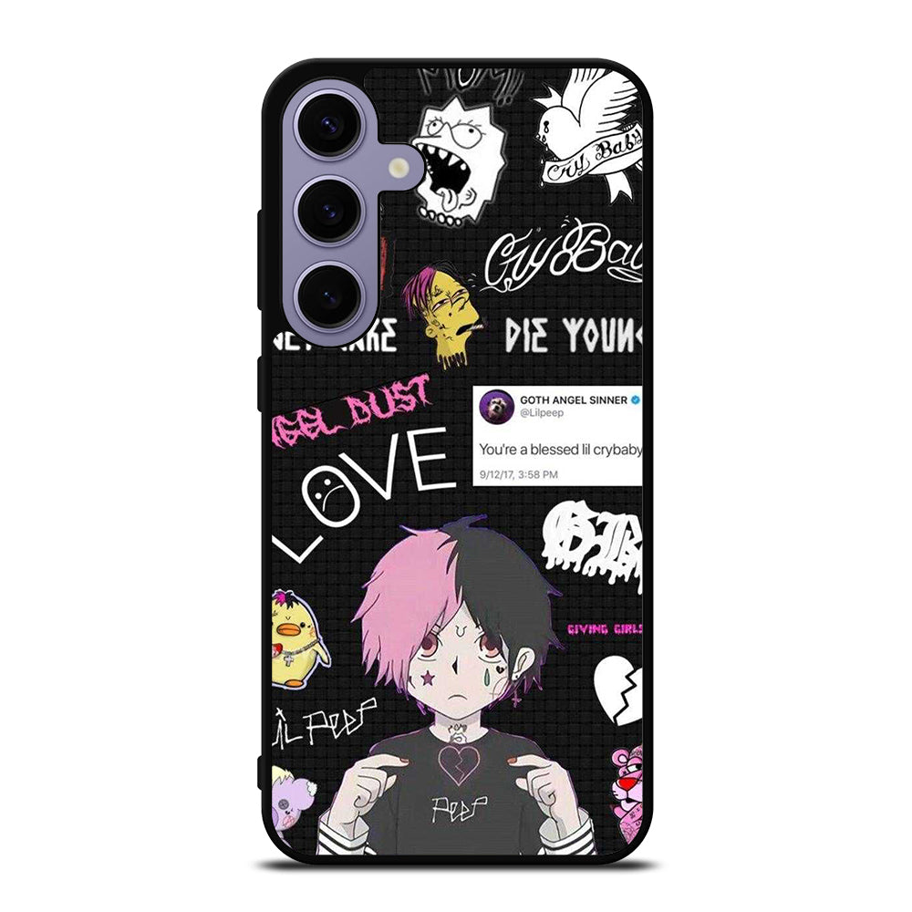LIL PEEP RAPPER CARTOON Samsung Galaxy S24 Plus Case Cover